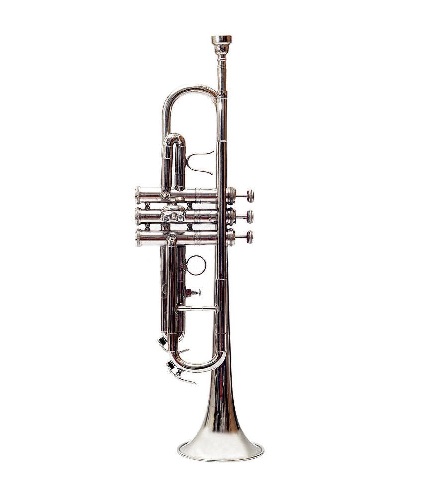 Trumpet Nickel Plating Bb Pitch With Hard Case Bag And Mouthpiece