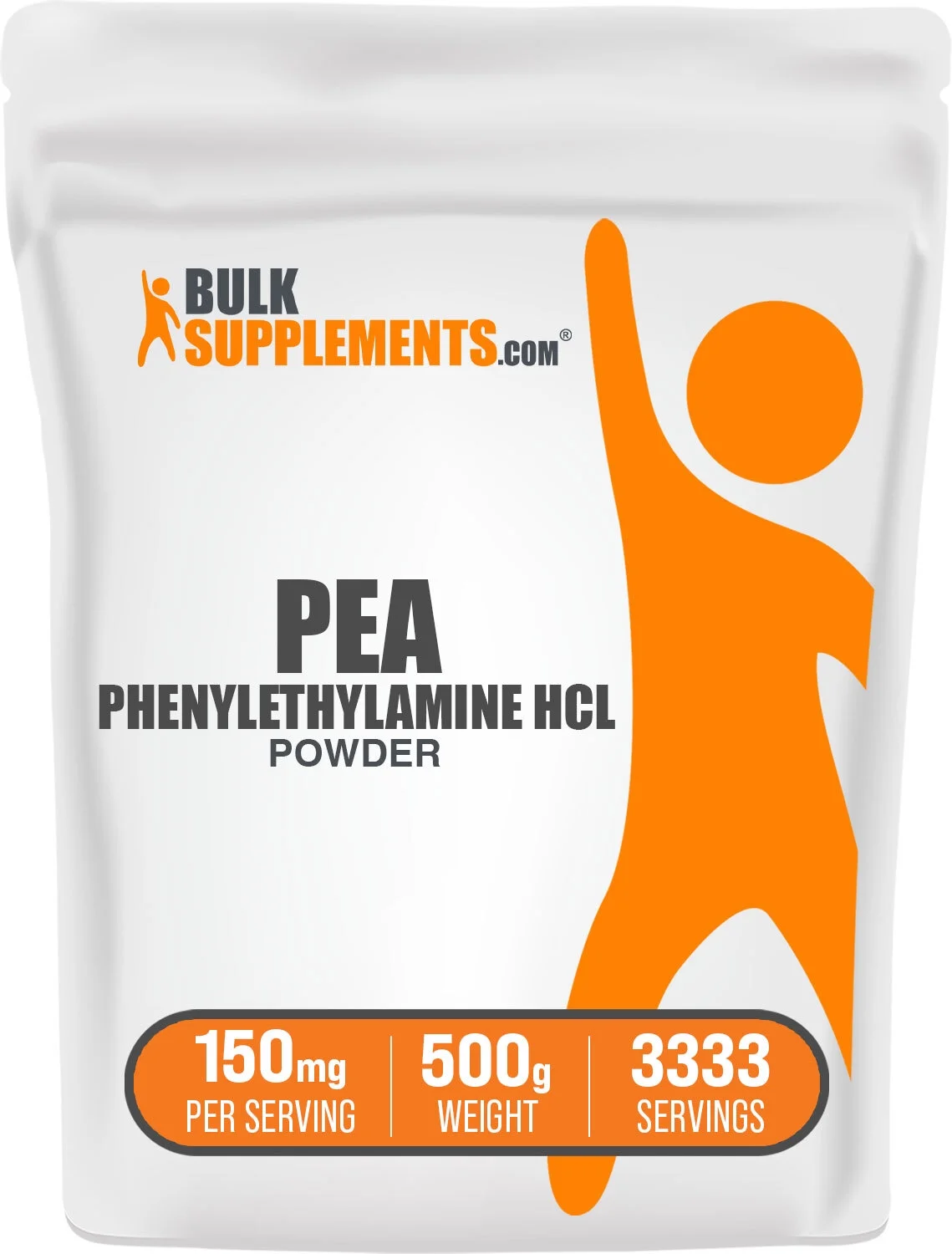 BulkSupplements.com Phenylethylamine HCl (PEA) Powder, 150mg - Mood Support Supplement (500g - 1.1 lbs)