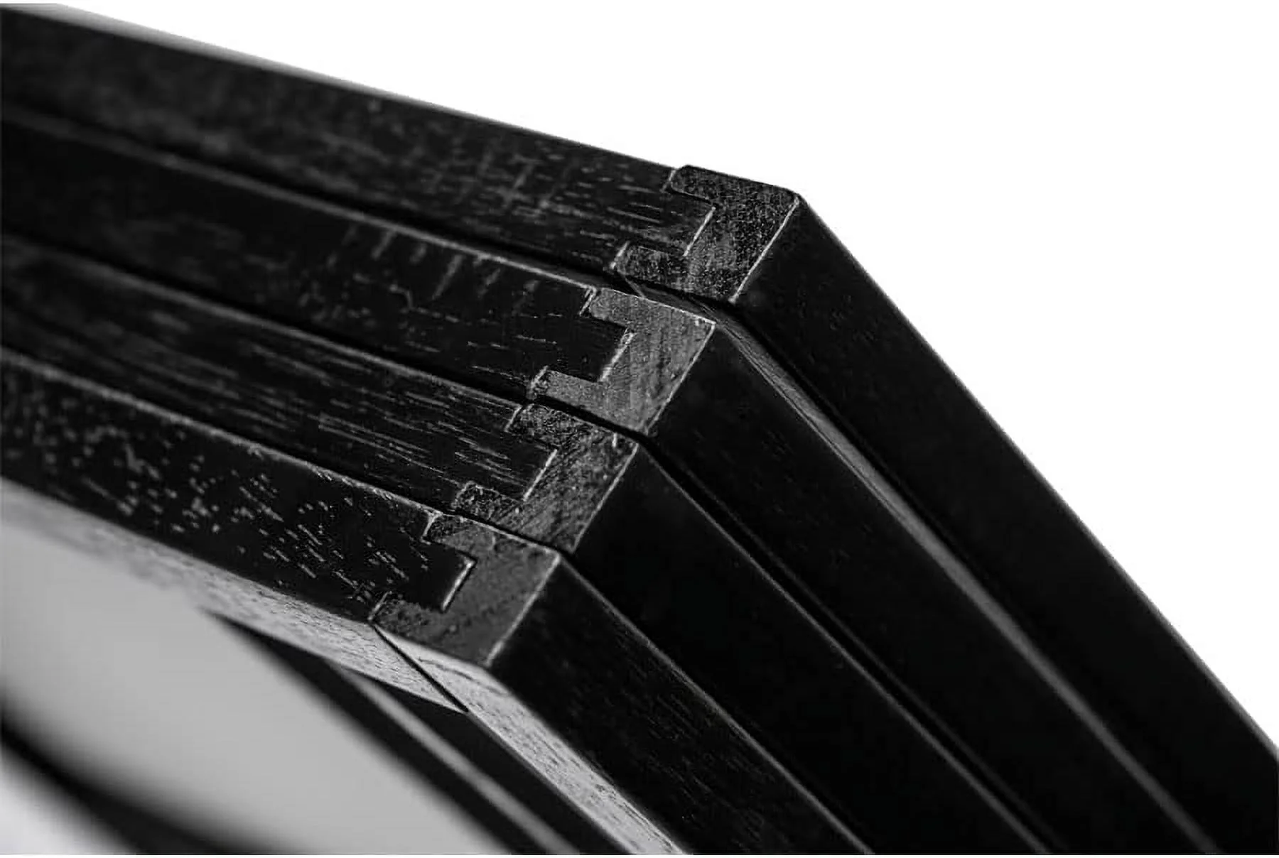 4 Panels Room Screen Divider Black 71