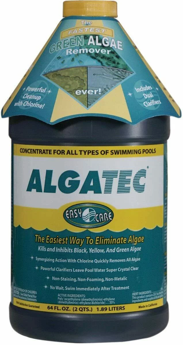 McGrayel Algatec 10064 Super Algaecide for Green Yellow and Black Algae 64 Ounce