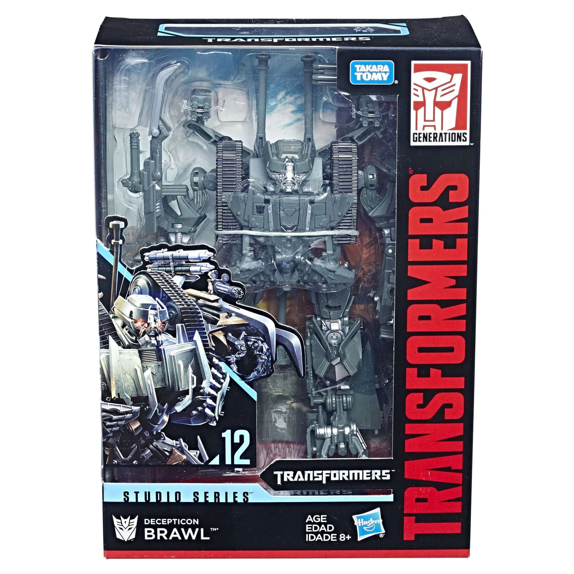 Transformers Studio Series 12 Voyager Class Movie 1 Decepticon Brawl Action Figure