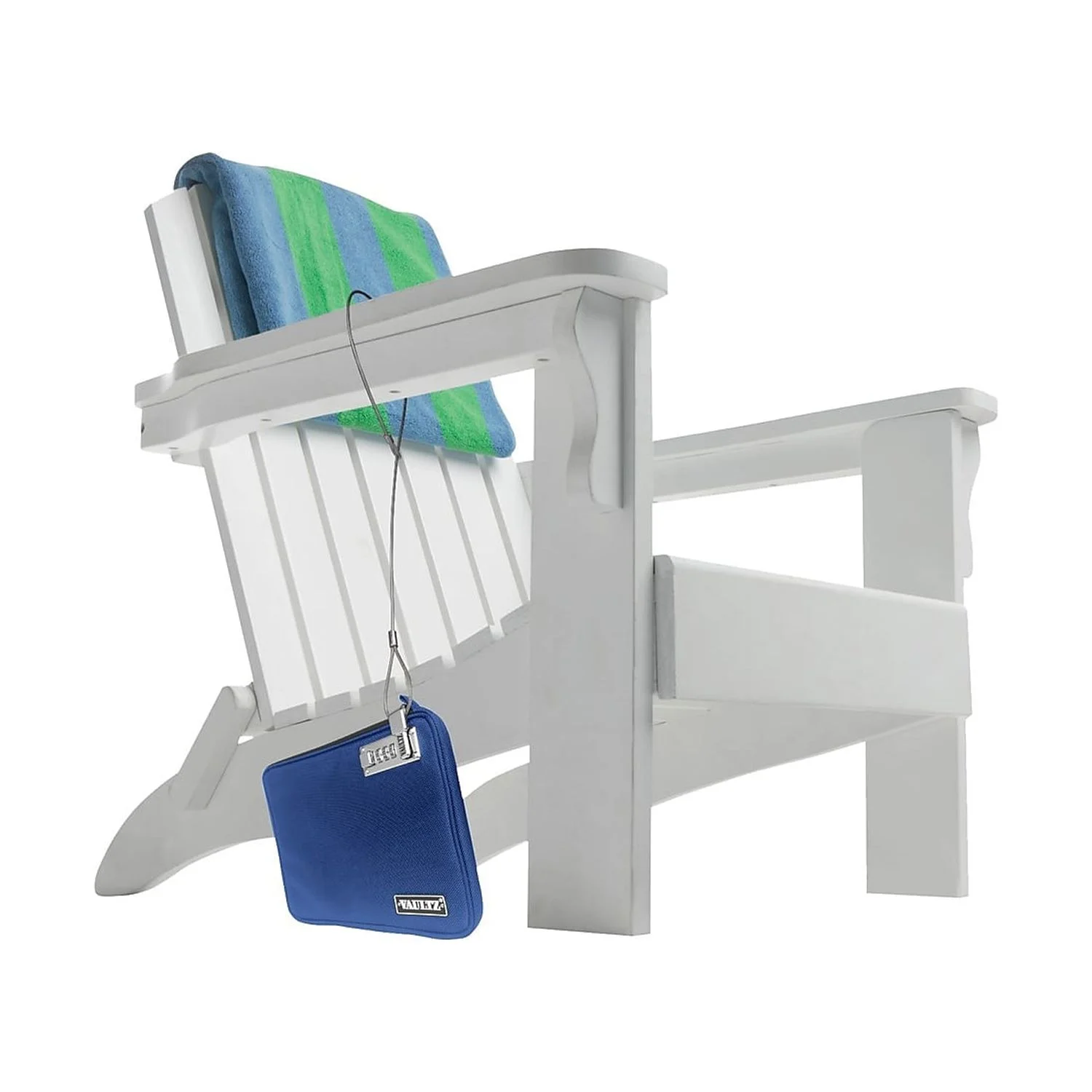 Vaultz Locking Pool Pouch with Tether Medium Blue (VZ00724)