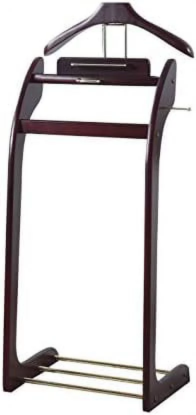 Windsor Suit Valet Stand VL16140 With Contour Hanger, Tray, Trouser Bar, Tie Bar And Shoe Rack, 17