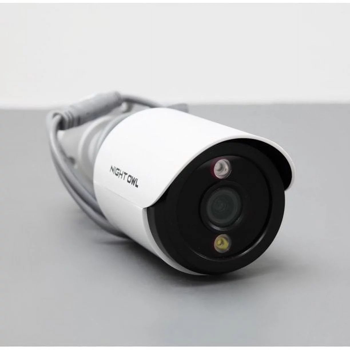 Open Box Night Owl 5mp HD White Bullet Security Spotlight Camera ONLY - White