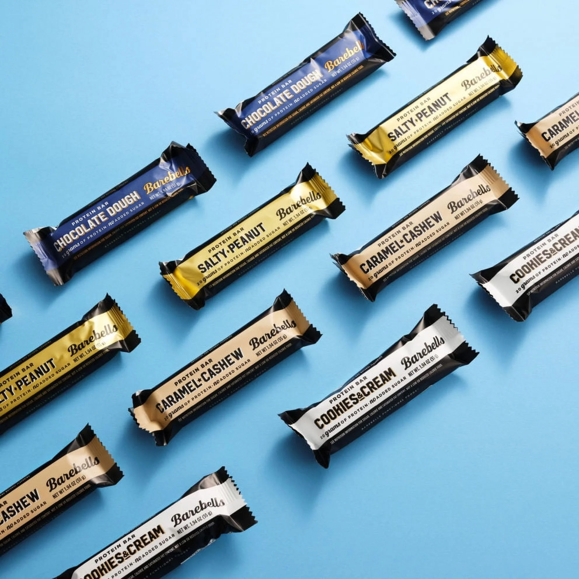 Barebells Protein Bars with 20g High Protein, 1.9oz Bars, Variety Pack - 12 Count