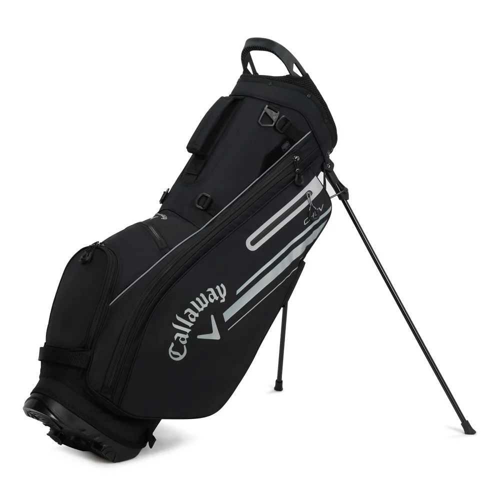 NEW Callaway Golf 2024 Chev Stand / Carry Bag 4-Way Top - Black