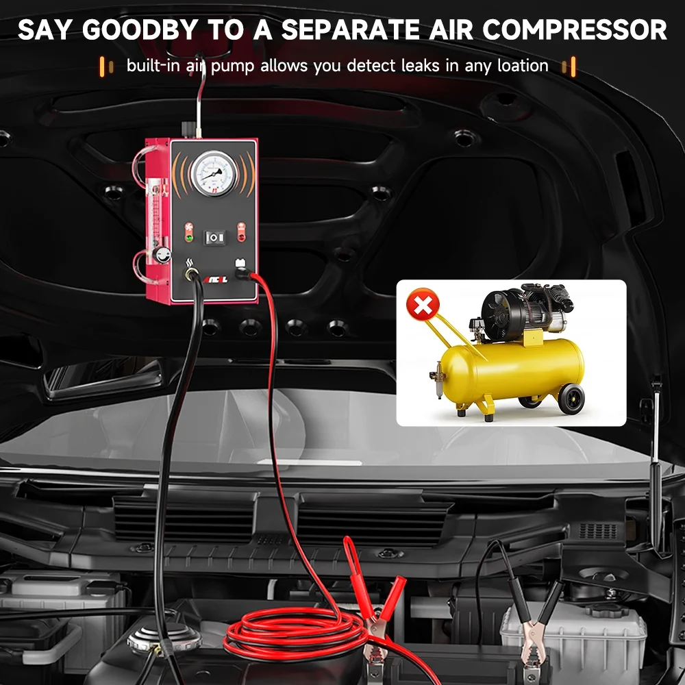 ANCEL S300 Lite Automotive Boat Truck Pipe Leak Smoke Detector Machine Tester Diagnostic Tool