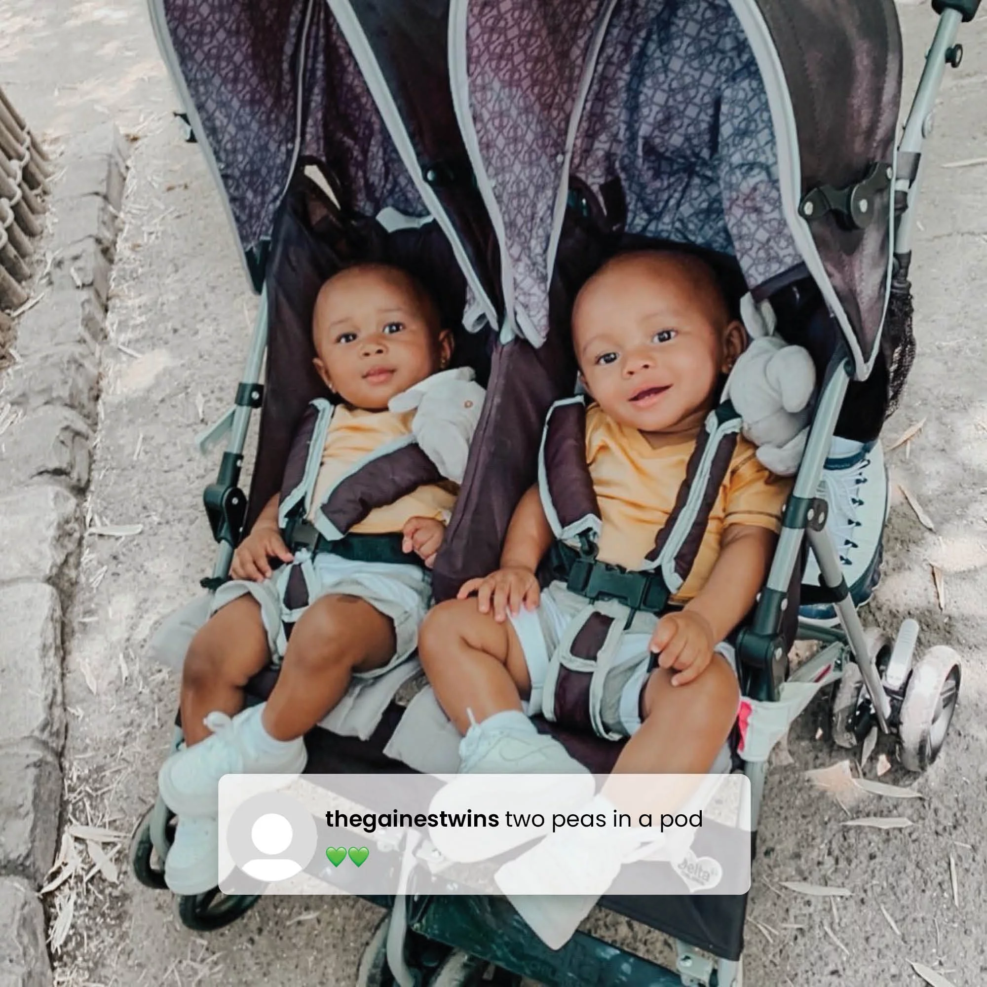 Delta Children LX Side by Side Double Stroller, Night Sky