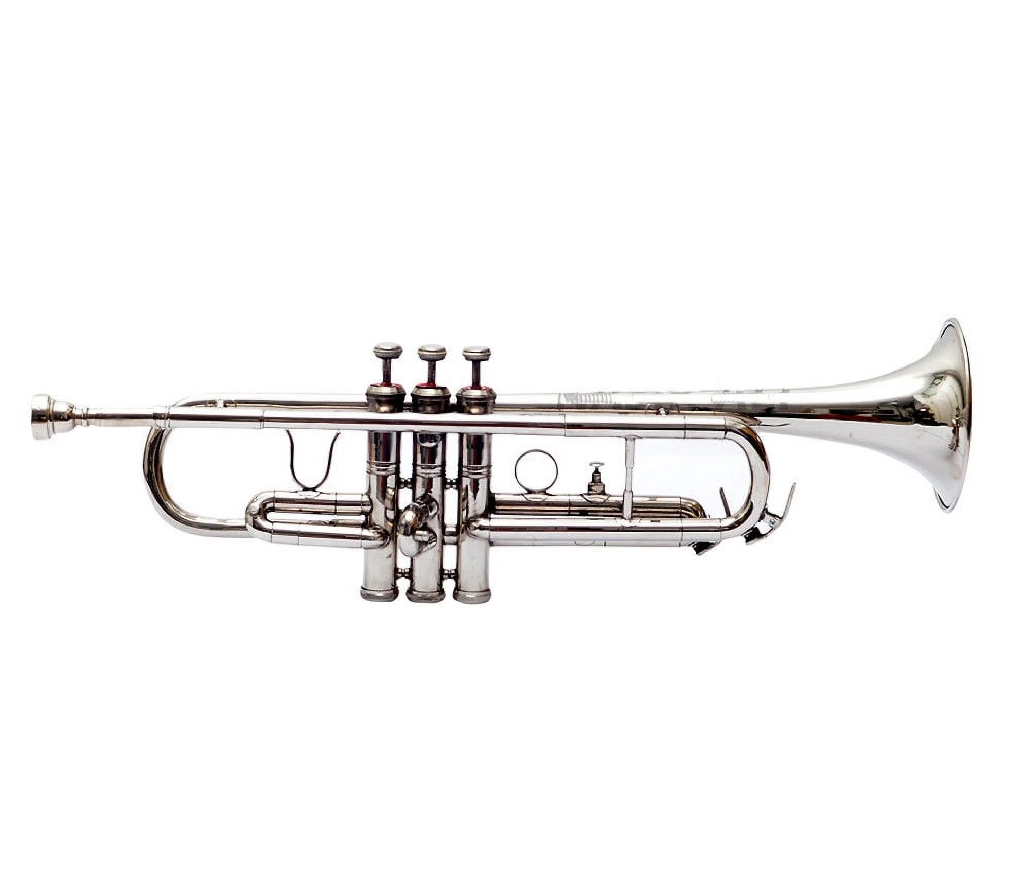 Trumpet Nickel Plating Bb Pitch With Hard Case Bag And Mouthpiece