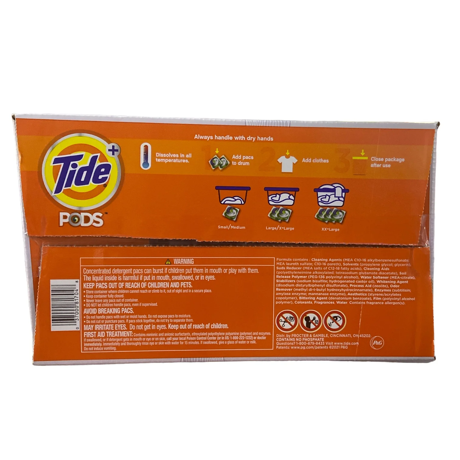 Tide PODS + Febreze Liquid Laundry Detergent Pacs, Spring & Renewal (104 Count)