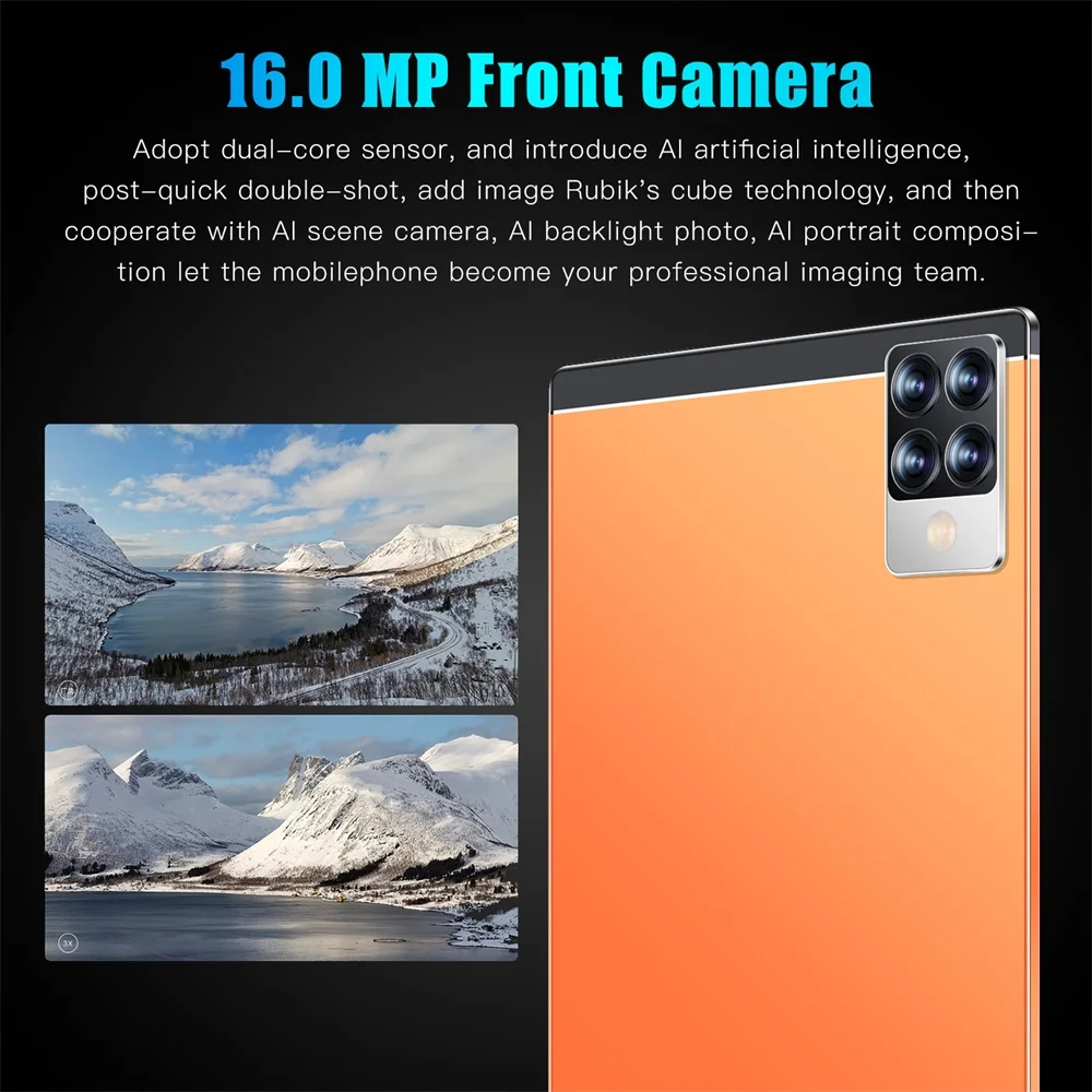 10 Inch Android Tablet IPS High Definition Screen WiFi Bluetooth Voice Call Game GPS 4G With Call Dual Card Dual Standby