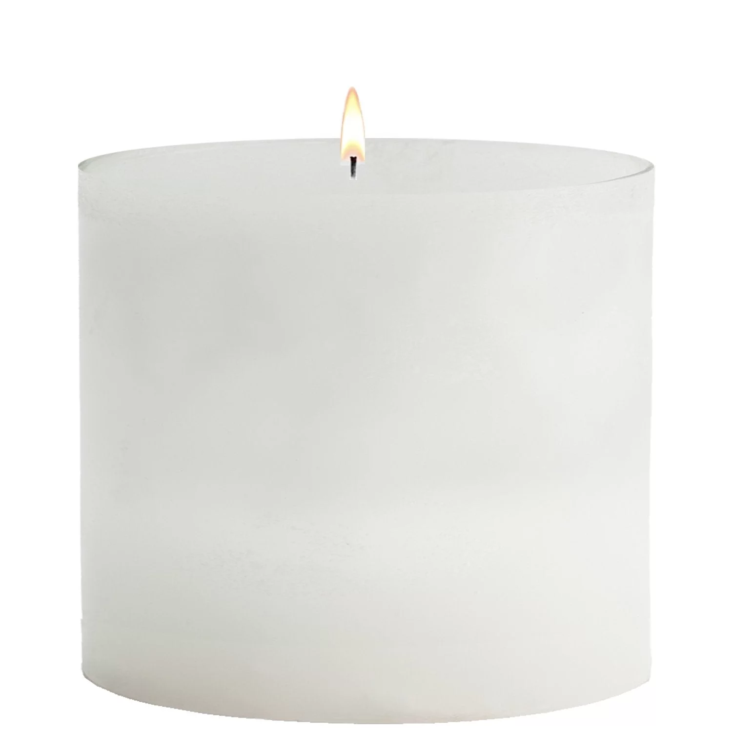 White Pillar Candles