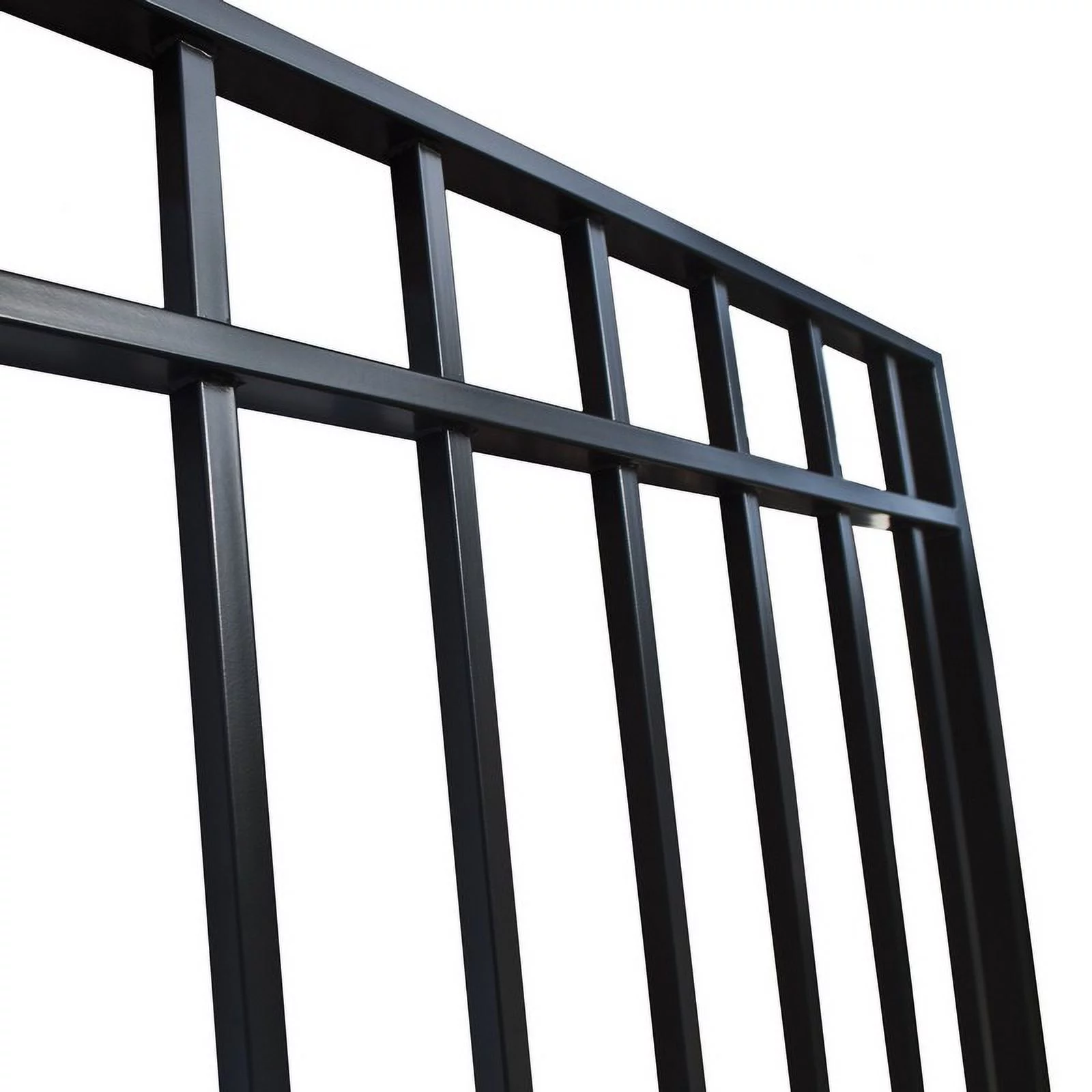 ALEKO Steel Single Swing Driveway Gate - MADRID Style - 12 x 6 ft