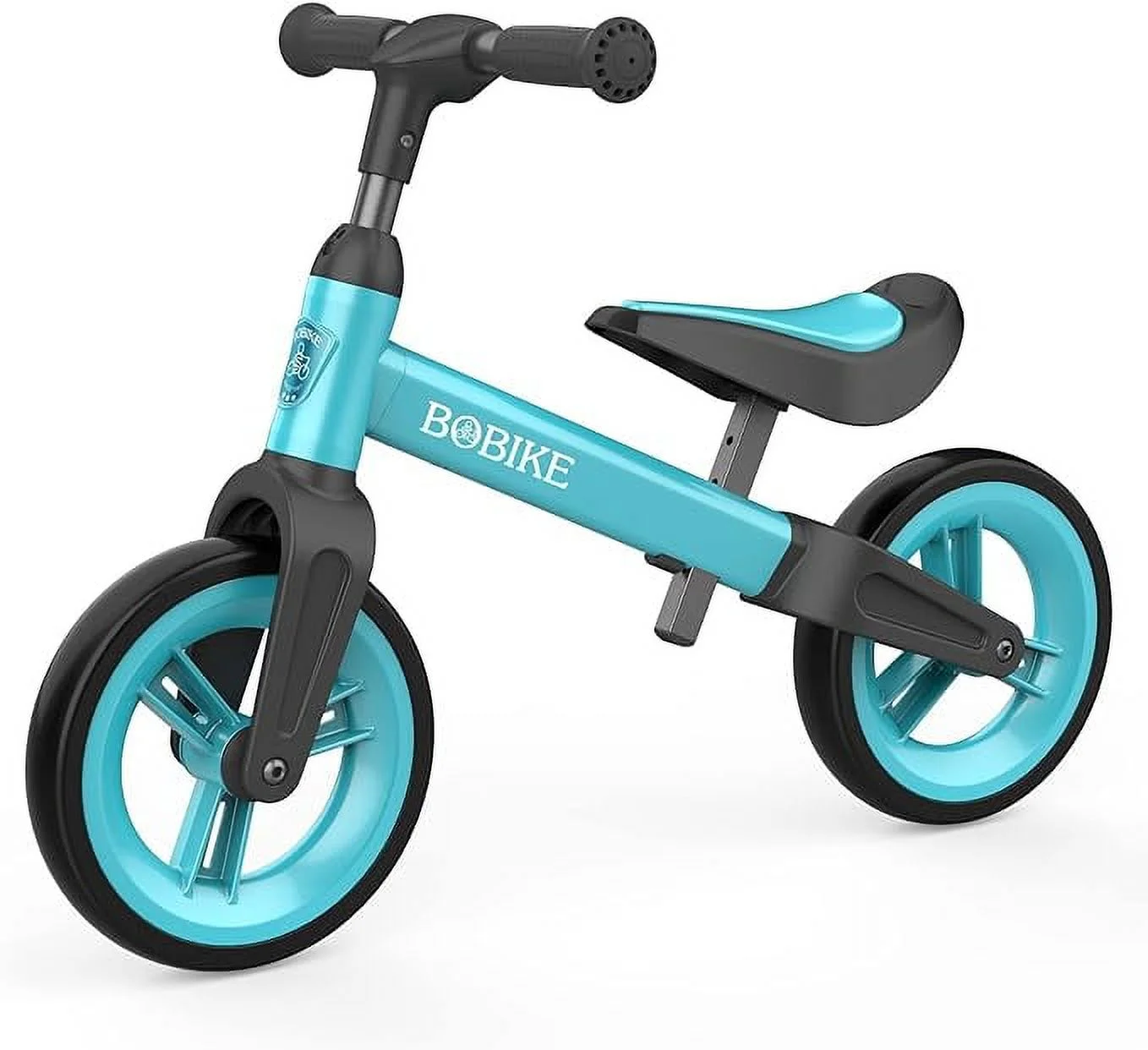 Open Box Bobike Toddler Balance Bike Toys 1 to 4 Year Old Adjustable Seat LJ-AS108 - BLUE