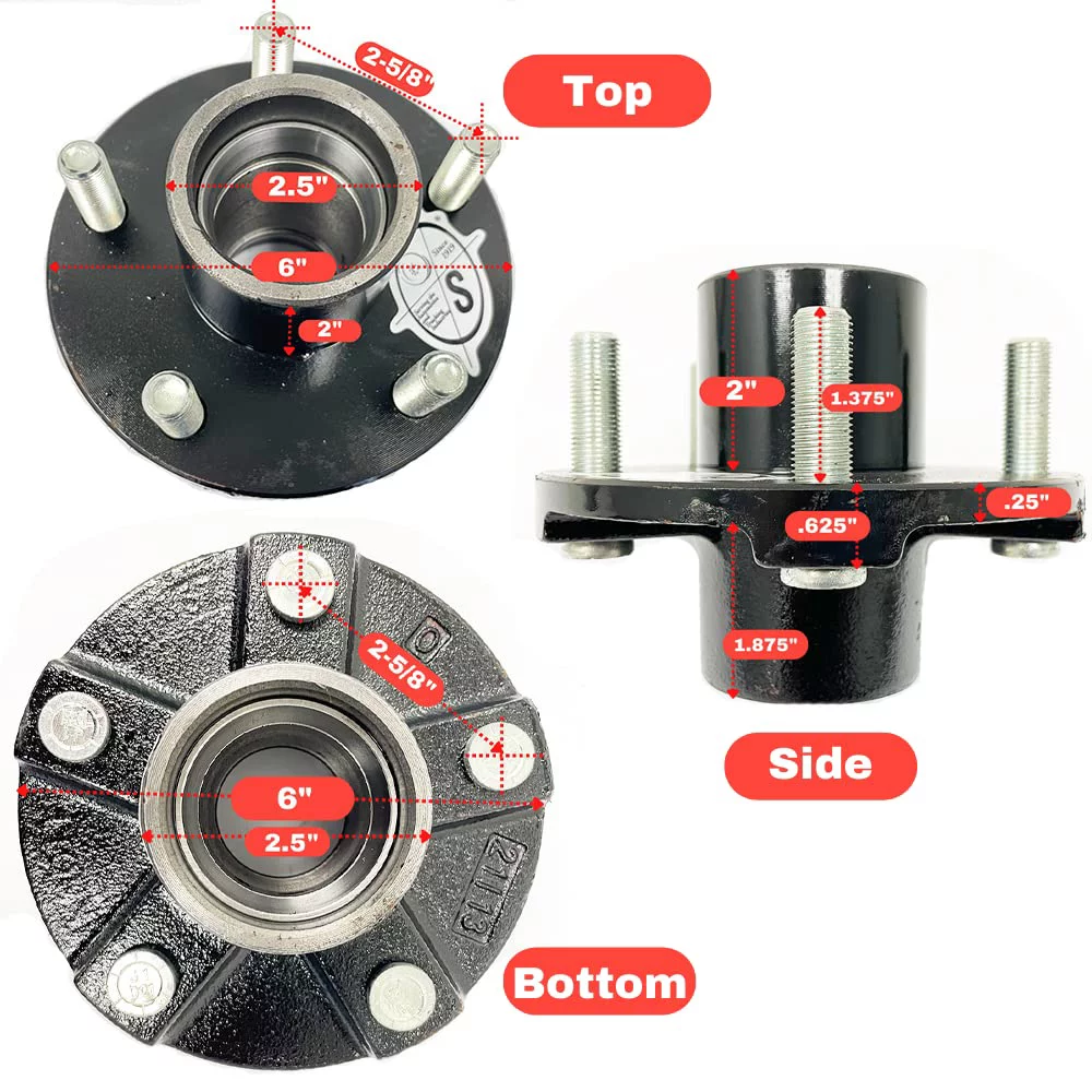 Southwest Wheel 2-Pack 5-Hole, 4.5