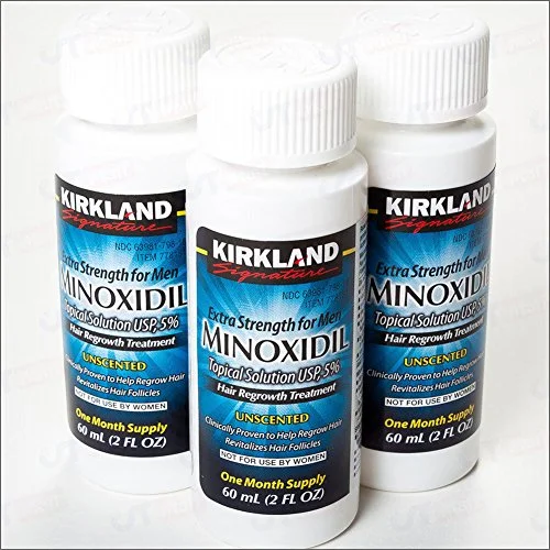 Kirkland Men Hair Loss Regrowth Revitalizes Hair Follicles 5% Minoxidil 3 Months