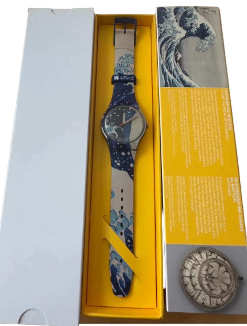 Swatch Art Jouney 2023 THE GREAT WAVE BY HOKUSAI & ASTROLABE Watch New with Case