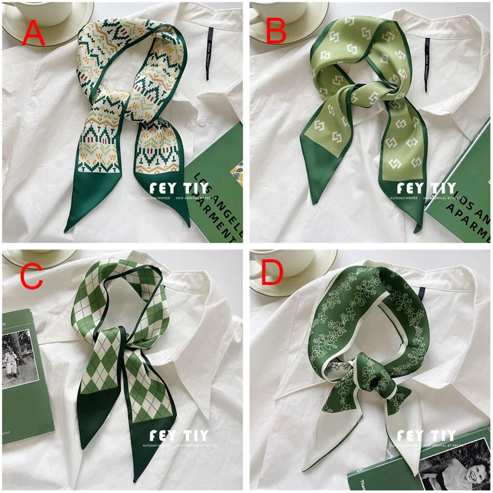 Woman Bohemian Ponytail Hairband Scarf Long Hairband Hair Ribbon Ribbon Headband A