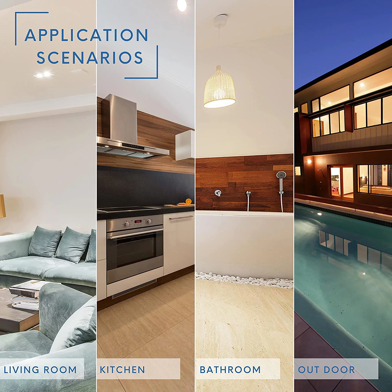 Perlglow 3.5-inch Trimless Round White Downlight Luminaire, LED Recessed Light Fixtures Dimmable 5CCT.