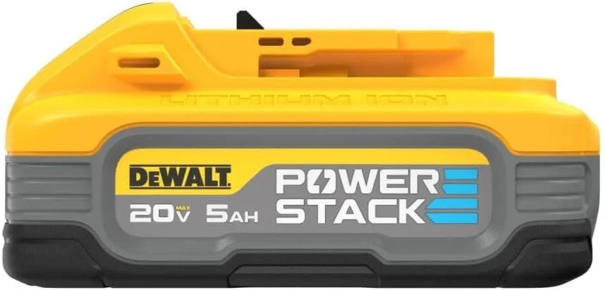 DEWALT Powerstack 20V MAX Battery Starter Kit, Rechargeable, 5Ah, Lithium Ion DCBP520C