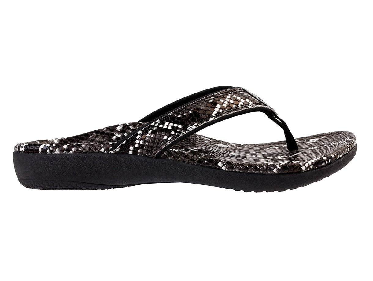 Spenco Yumi Nuevo Snake Women's Orthotic Thong Sandal