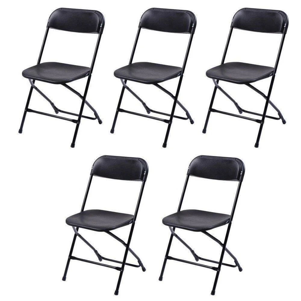 20 Pack Garden Commercial Plastic Folding Chairs Stackable Wedding Party Chair