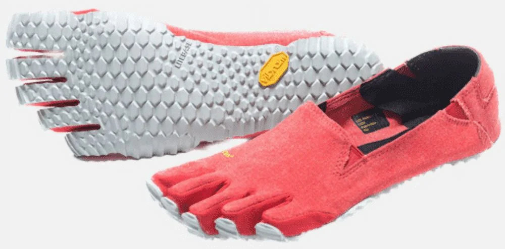 Vibram FiveFingers CVT LB Sz US 9-9.5 M EU 41 Women's Hemp Running Shoes Red/Ice