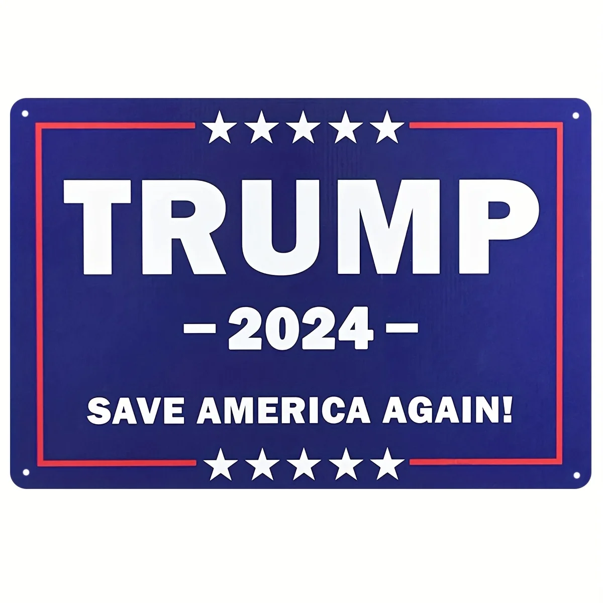 Trump 2024 Sign, Feet Trump 2024 Take American, Trump 2024 Metal Sign, Indoor Outdoor Decor American Tin Sign Trump Outdoor Room 8x12inch