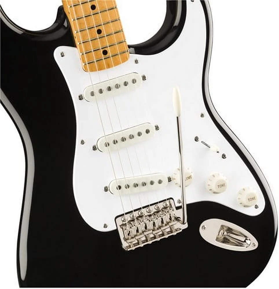 Squier Classic Vibe '50s Stratocaster Electric Guitar (Black)