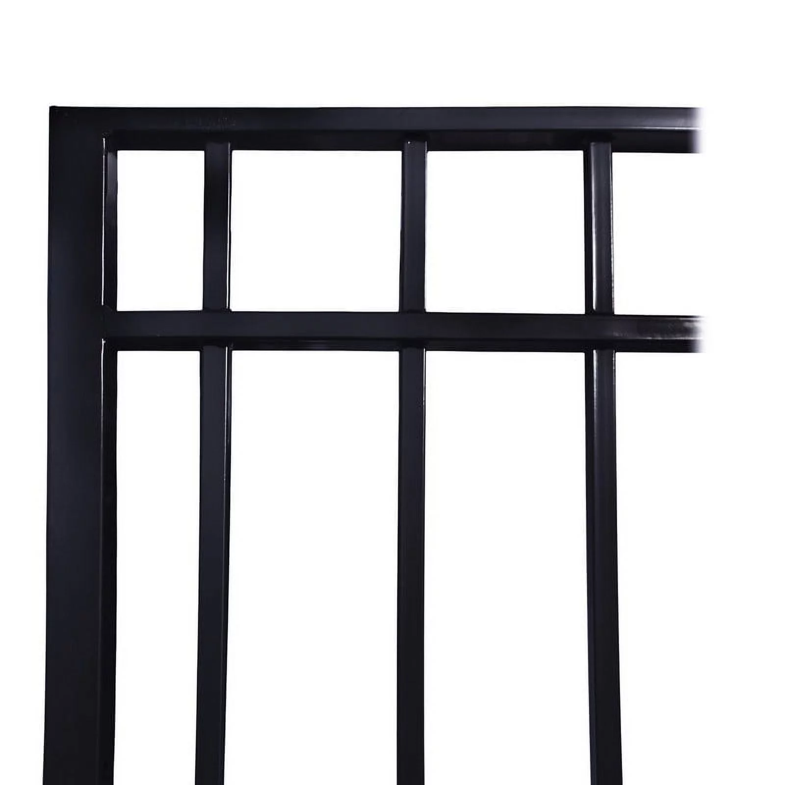 ALEKO Steel Single Swing Driveway Gate - MADRID Style - 14 x 6 ft