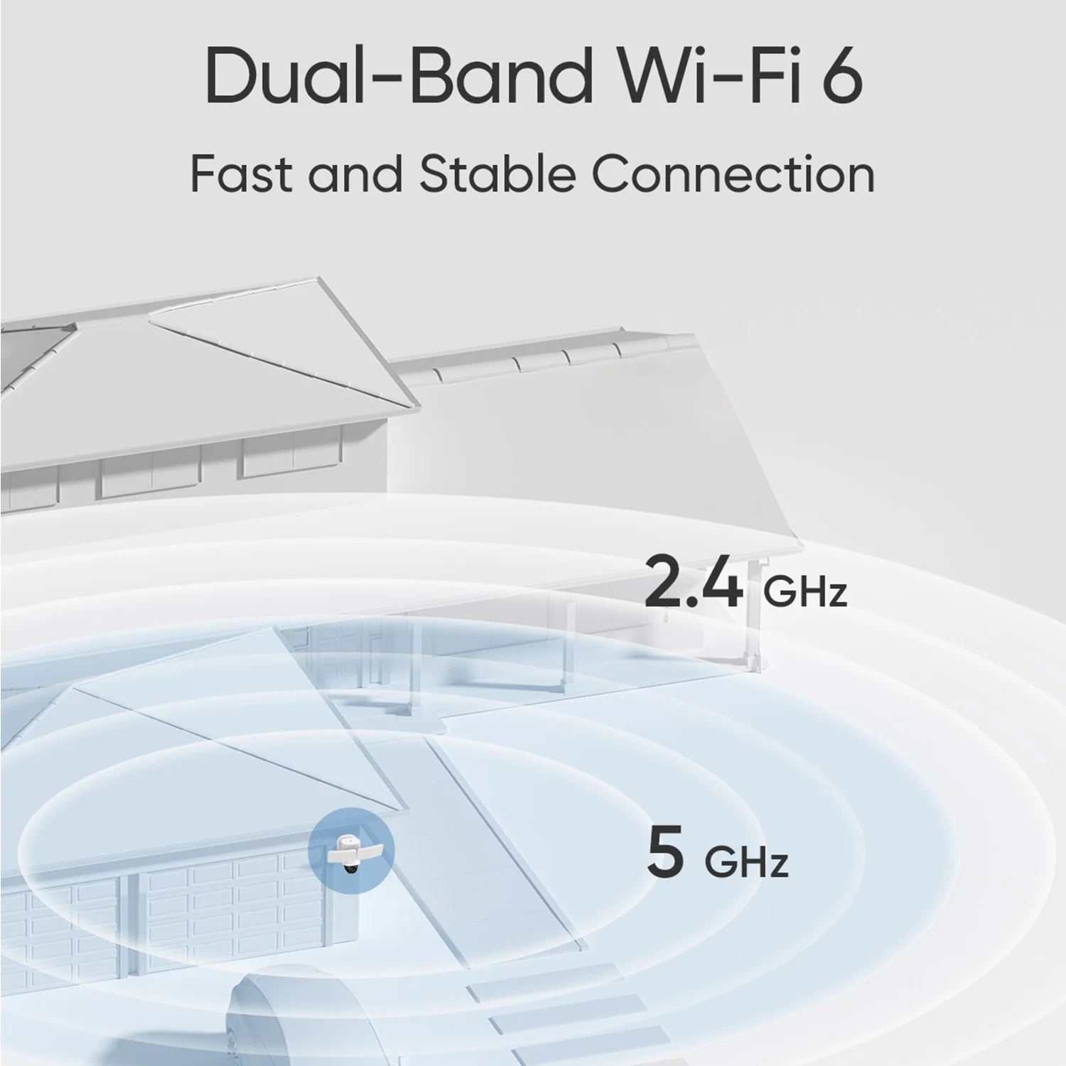 eufy Security Floodlight Camera E340 Wired Dual Camera, 360° Pan & Tilt, Wi-Fi 6, No Monthly Fee