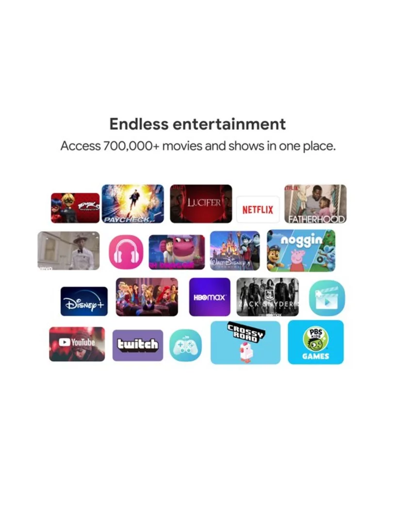 onn. Android TV 4K UHD Streaming Device with Voice Remote Control & HDMI Cable