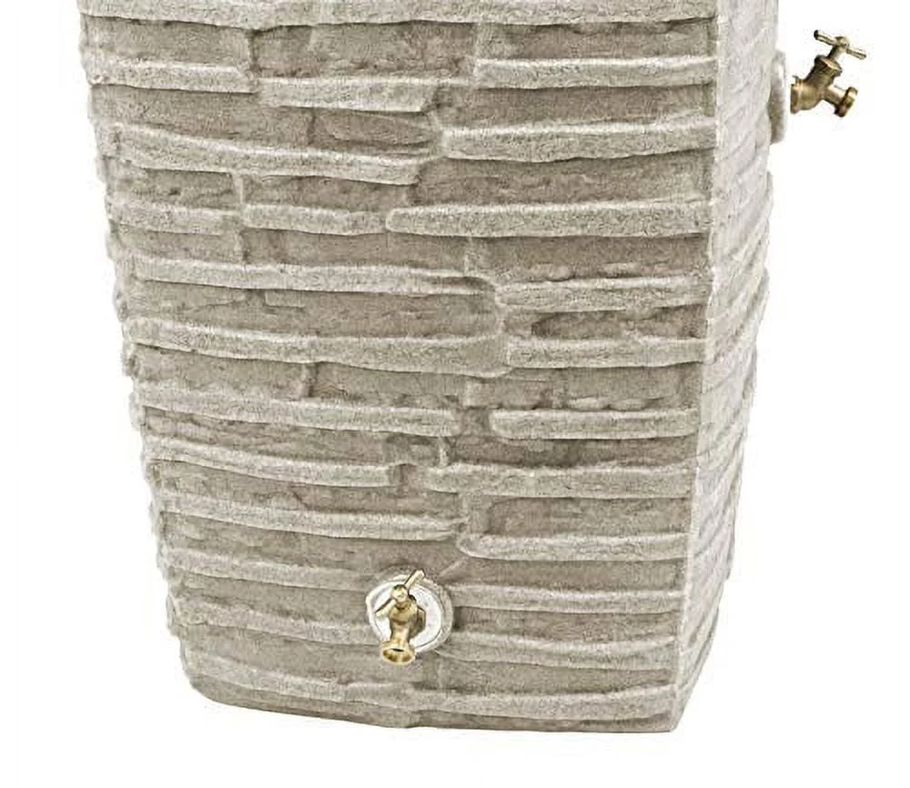 Good Ideas Impressions Riverwalk 50 Gallon Rain Saver - Sandstone