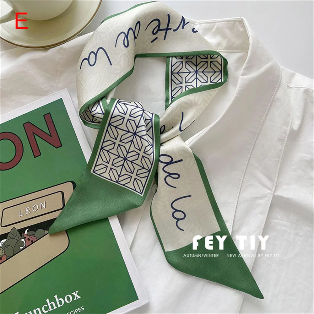 Woman Bohemian Ponytail Hairband Scarf Long Hairband Hair Ribbon Ribbon Headband A