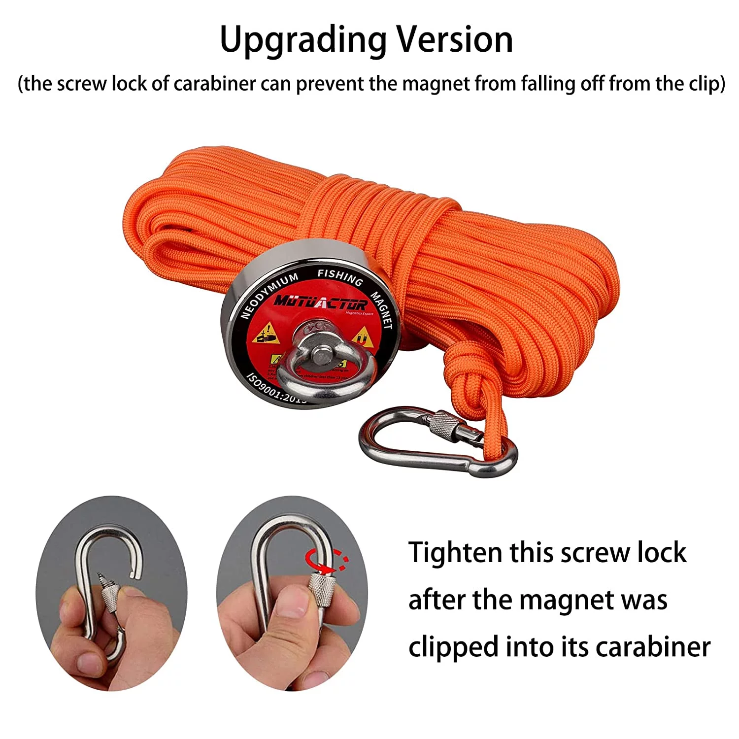 MUTUACTOR Fishing Magnets 700LB, Strong Magnetic Fishing Kit with Plastic Storage Box and Safty Golves N52 Neodymium Magnets for Hunting Under Water