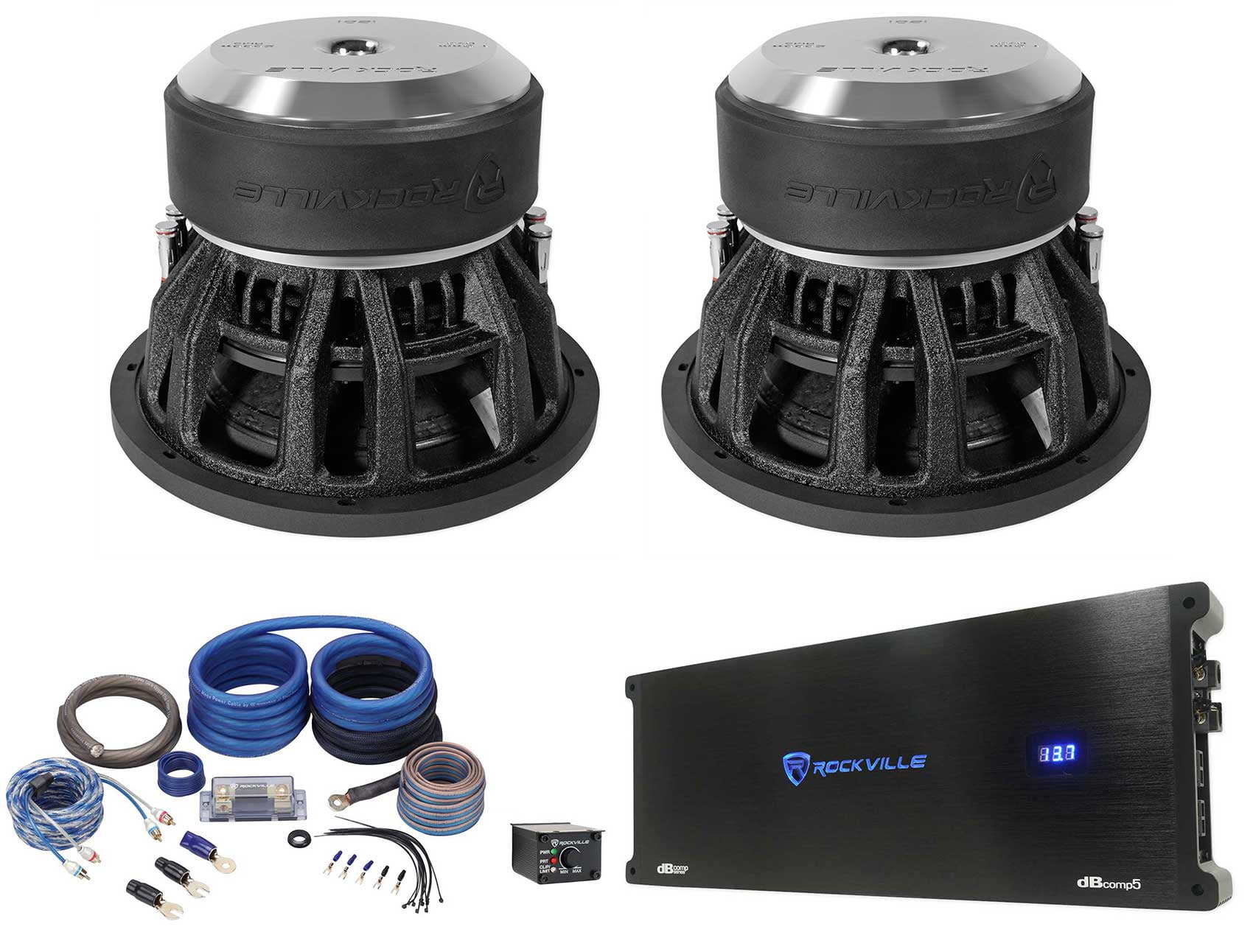 (2) Rockville Destroyer 12D1 12