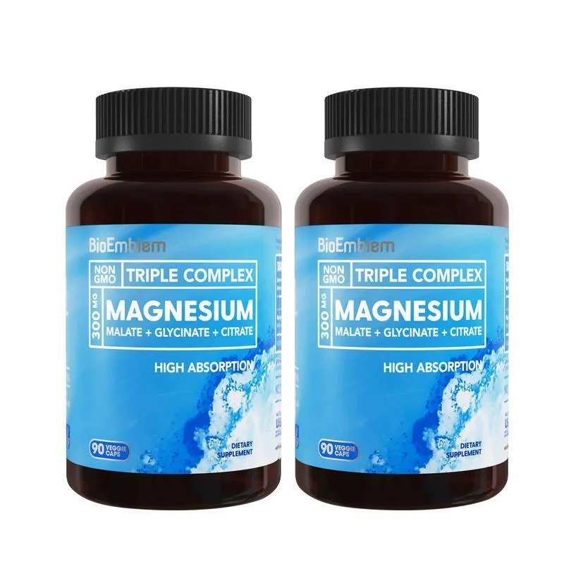 BioEmblem Triple Magnesium Complex - 300mg (180 Capsules)
