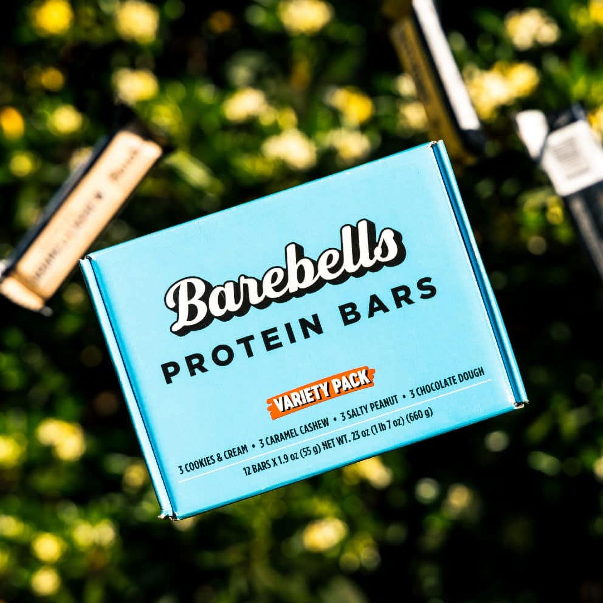 Barebells Protein Bars with 20g High Protein, 1.9oz Bars, Variety Pack - 12 Count