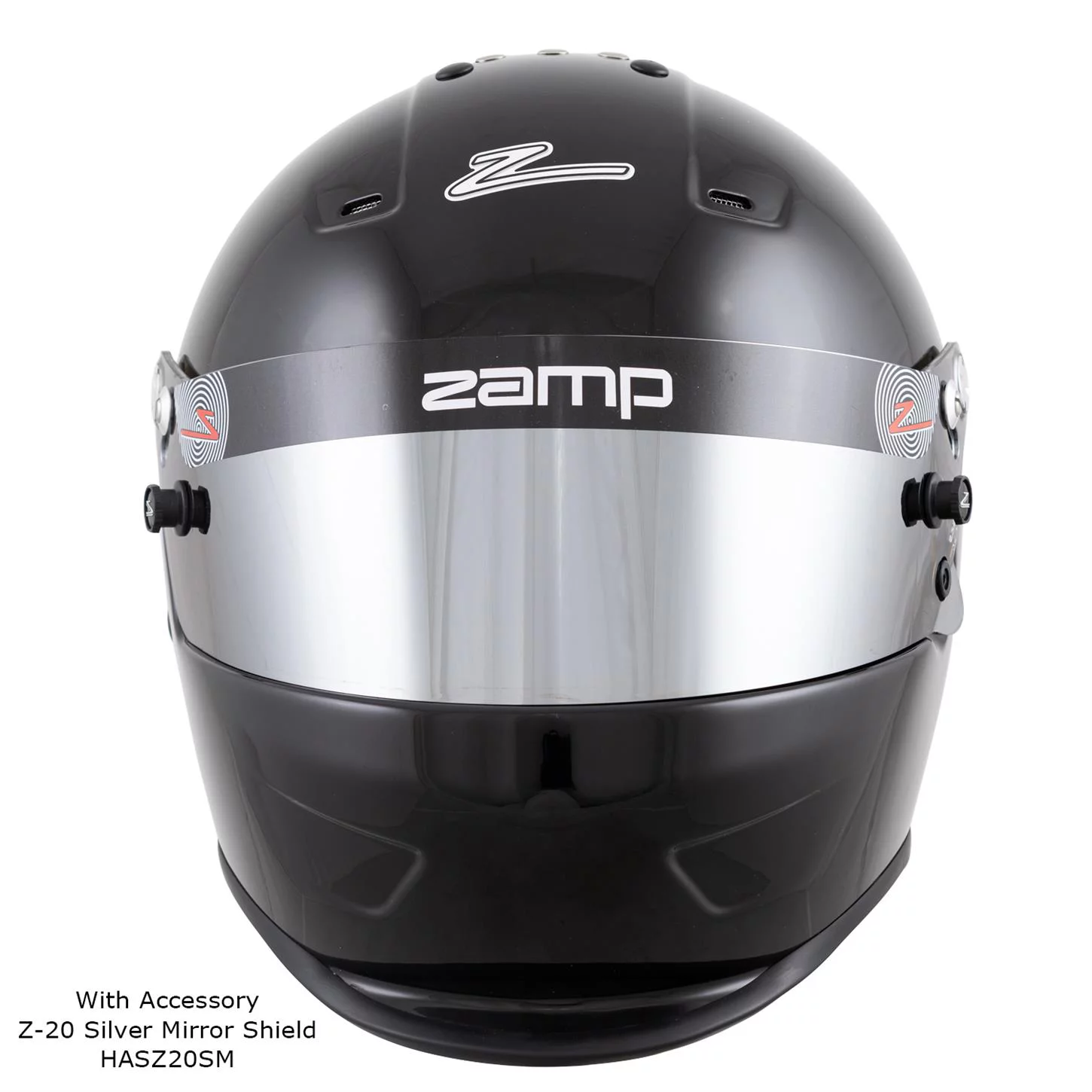 Zamp H768D03M RZ-36 Helmet Dirt - Full Face - Snell SA2020  Black - Medium