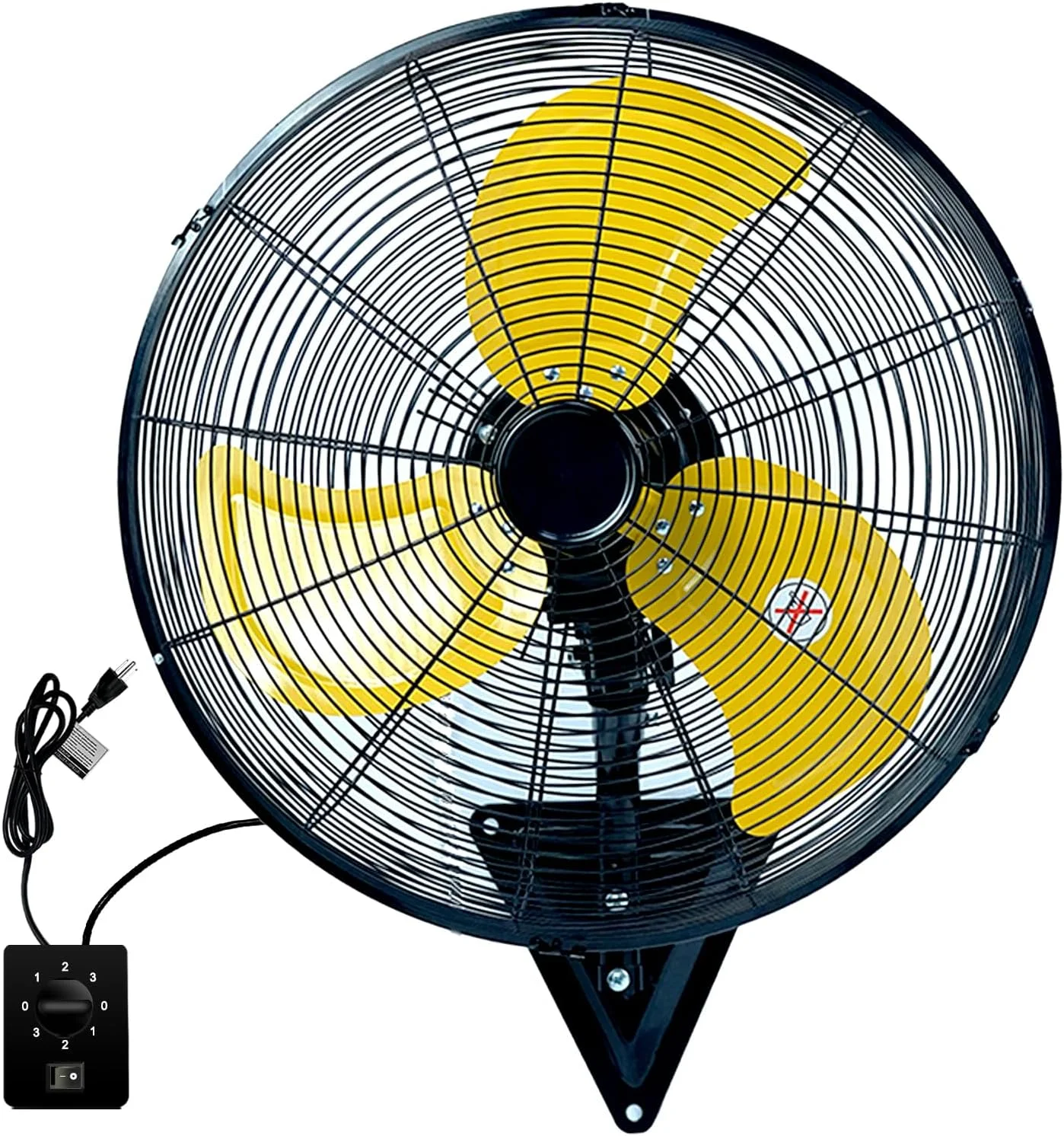 20 Inch Wall Mount Fan 3-Speed Industrial Fan High Velocity Fan,7000 CFM Outdoor Wall Fan for Commercial, Garage, Residential, Warehouse