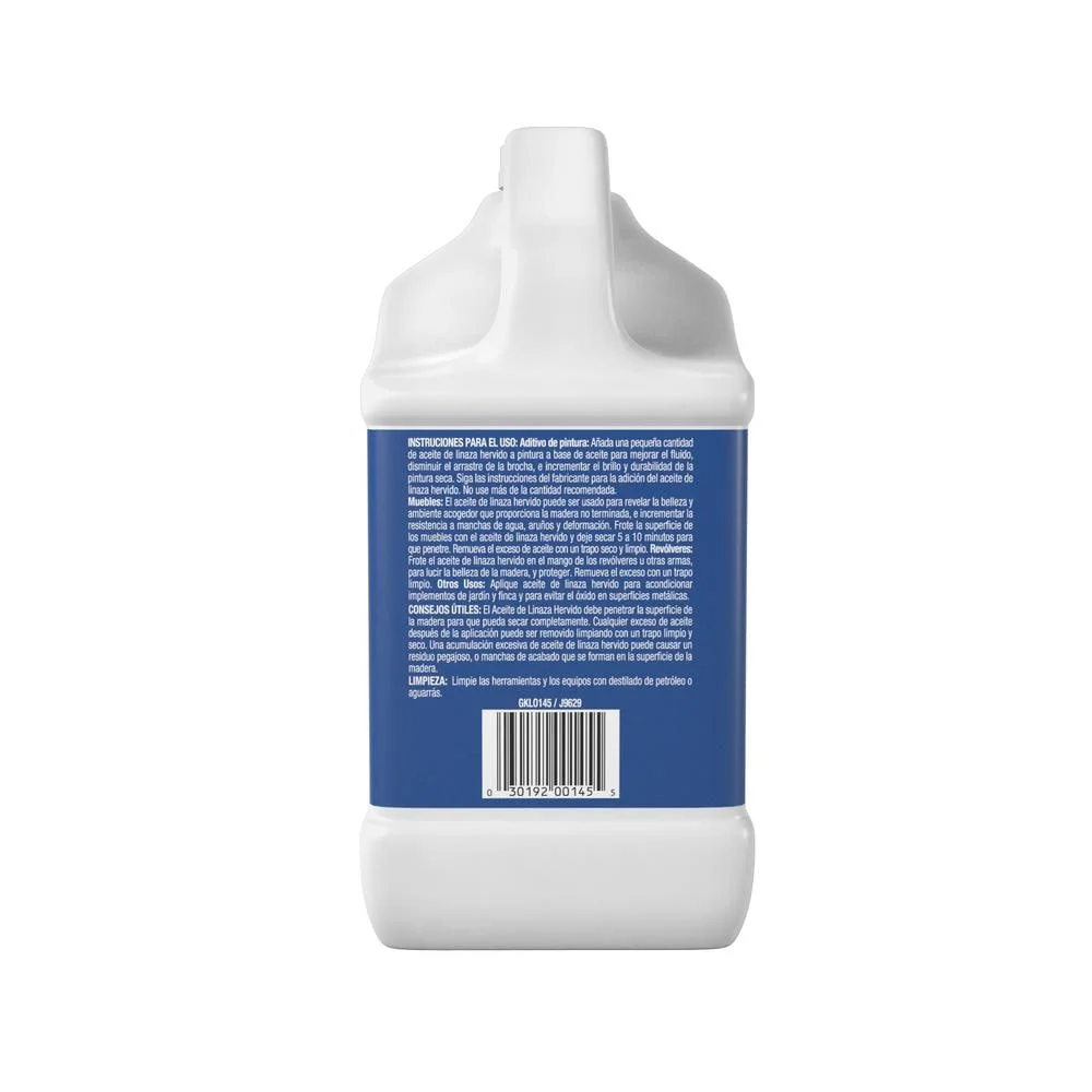 WM Barr GKL0145 Boiled Linseed Oil - 1 gal