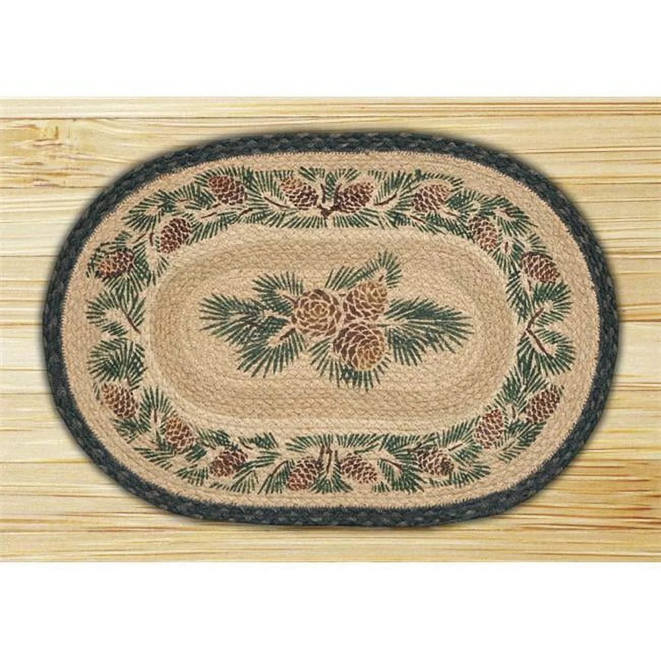 Pinecone Oval Placemat