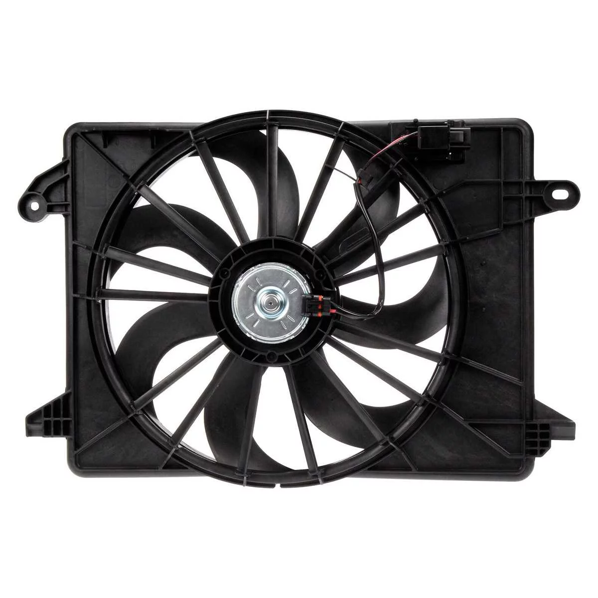 AutoShack Radiator Cooling Fan Assembly Replacement for 2008-2010 2011 2012 2013 2014 2015 2016 2017 2018 Dodge Charger 2009-2018 Challenger 2009-2018 Chrysler 300 2.7L 3.5L 3.6L 5.7L V6 V8 AWD RWD