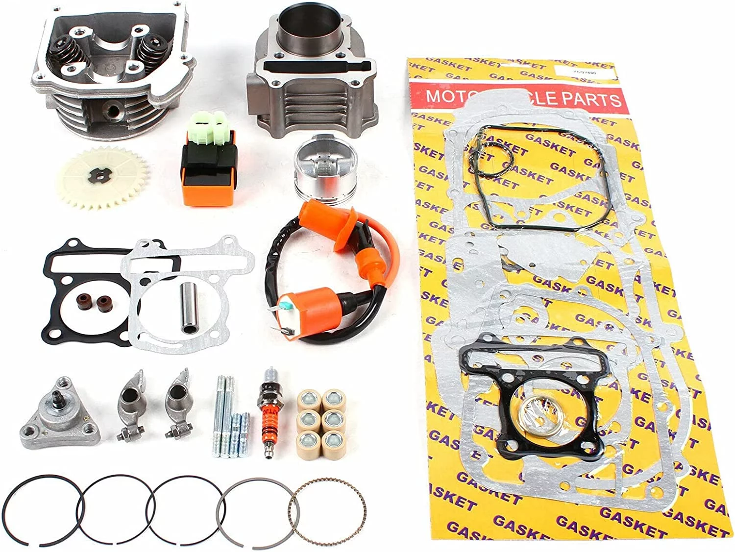 50MM Metal Big Bore Cylinder Piston Kit For GY6 48/50CC 4-Stroke Scooters 139QMB/1P39QMB