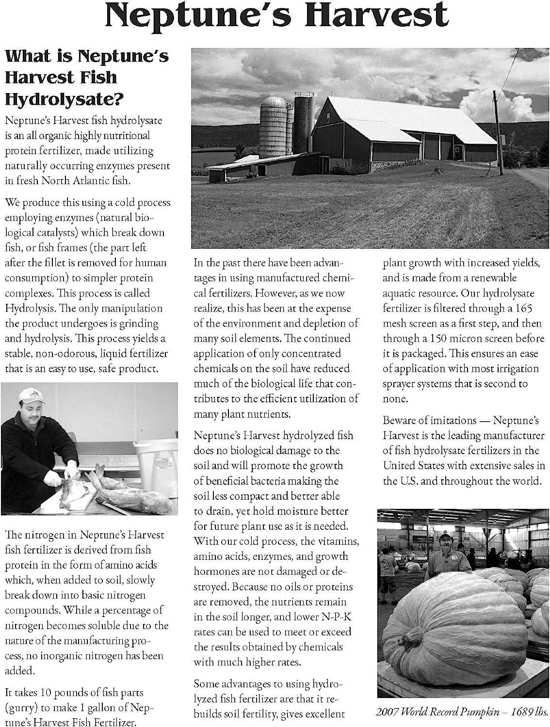 Fish Fertilizer Neptune's Harvest