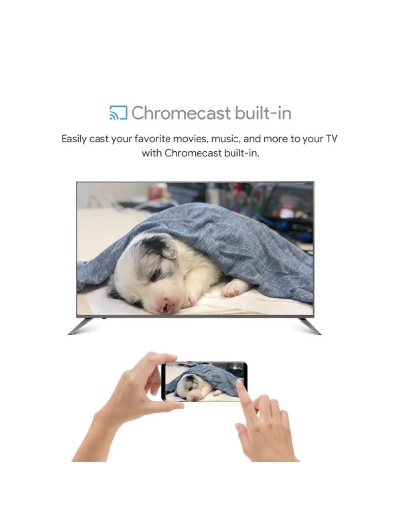 onn. Android TV 4K UHD Streaming Device with Voice Remote Control & HDMI Cable