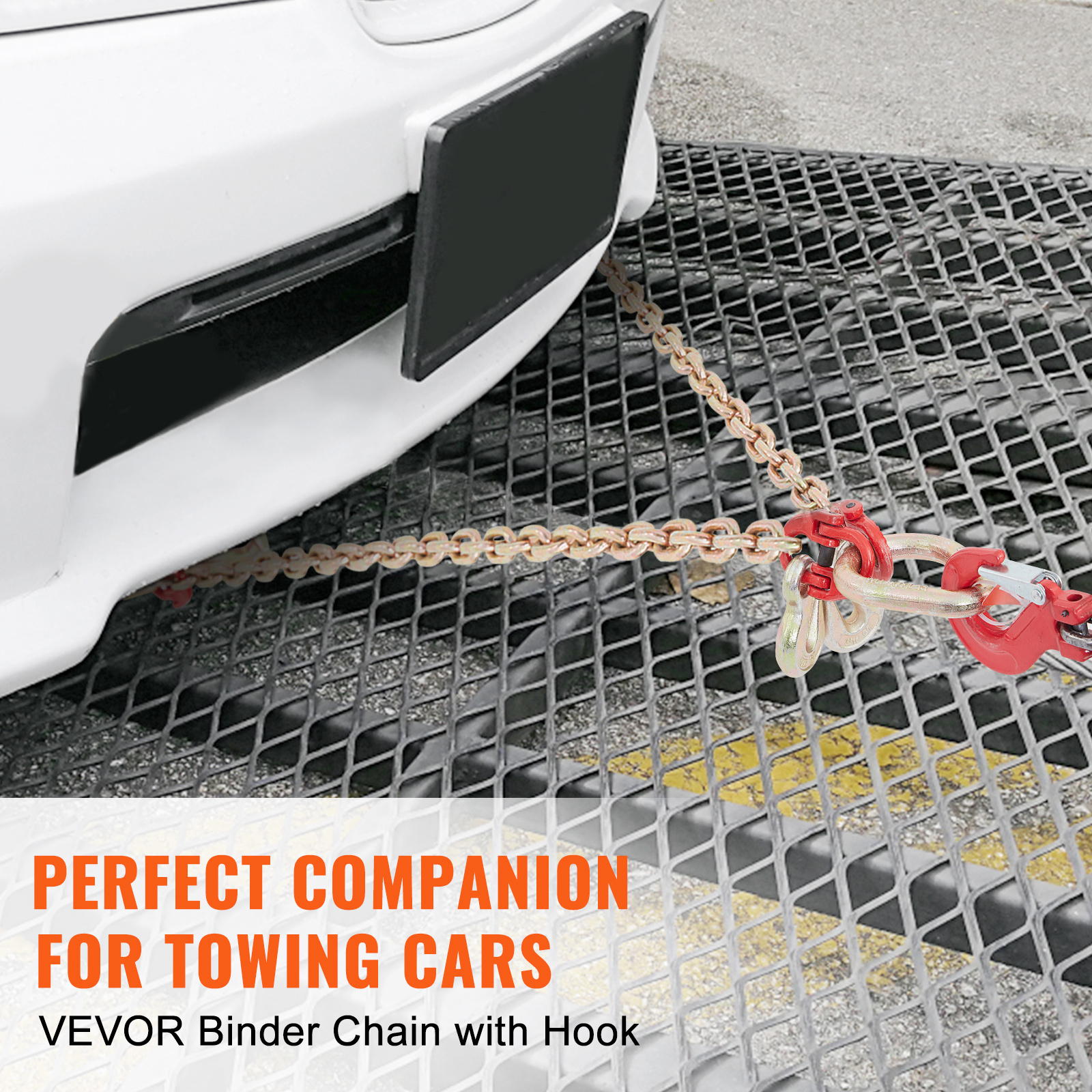 SKYSHALO V Chain Reins G80 Drag Chain with RTJ Hook 9620 lb Load 5/16