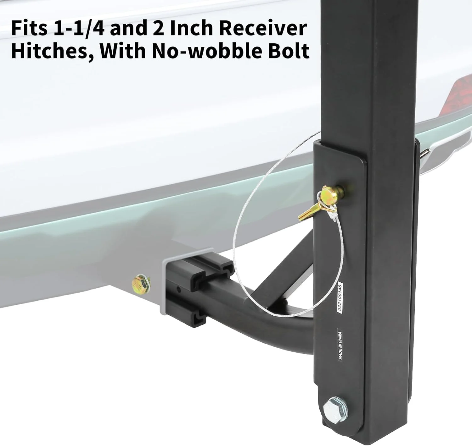 2-Bike Hitch Mount Rack with 1-1/4