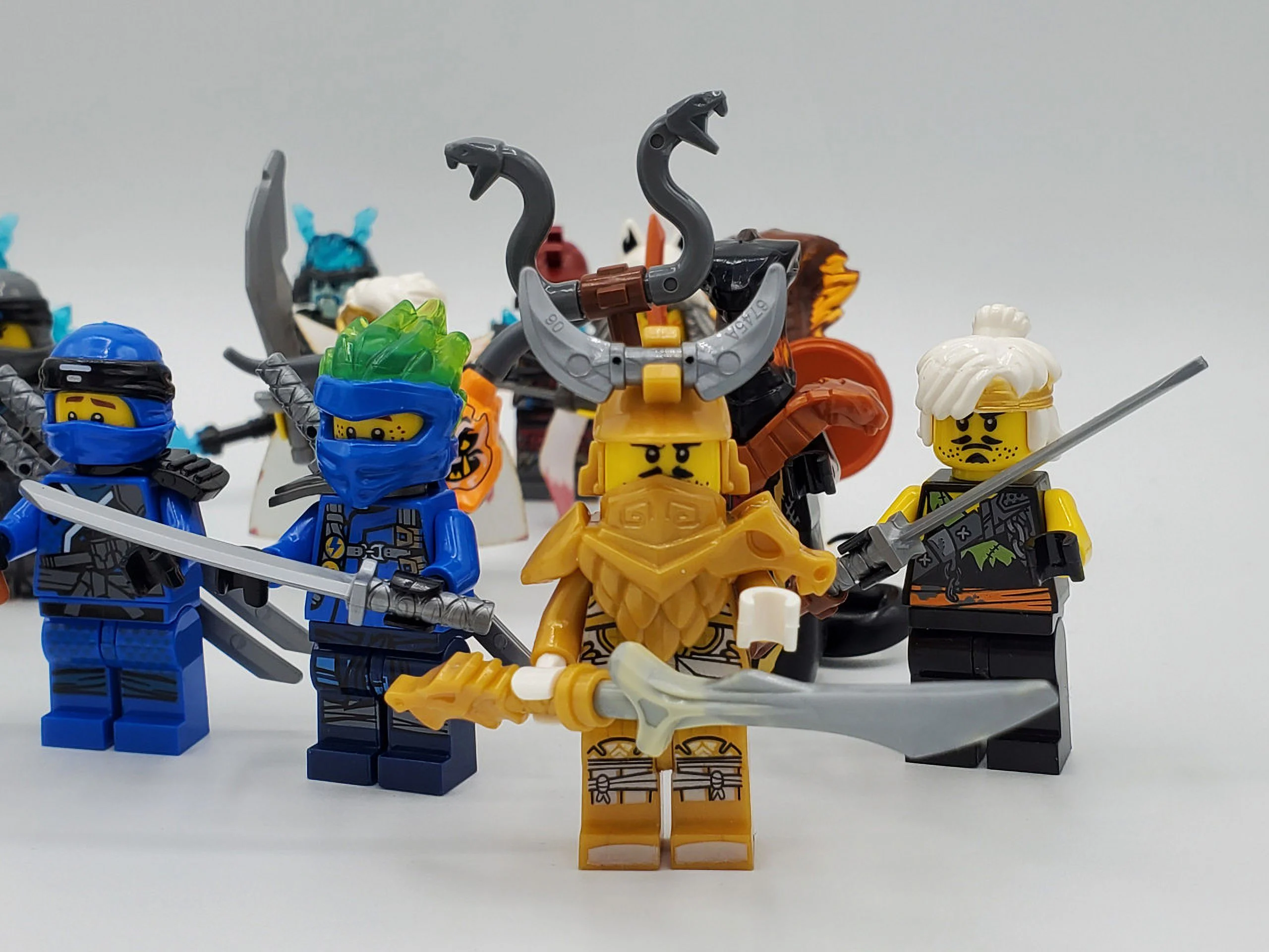 Ninjago Season 11 Blizzard Samurai Custom 24 Minifigures Set