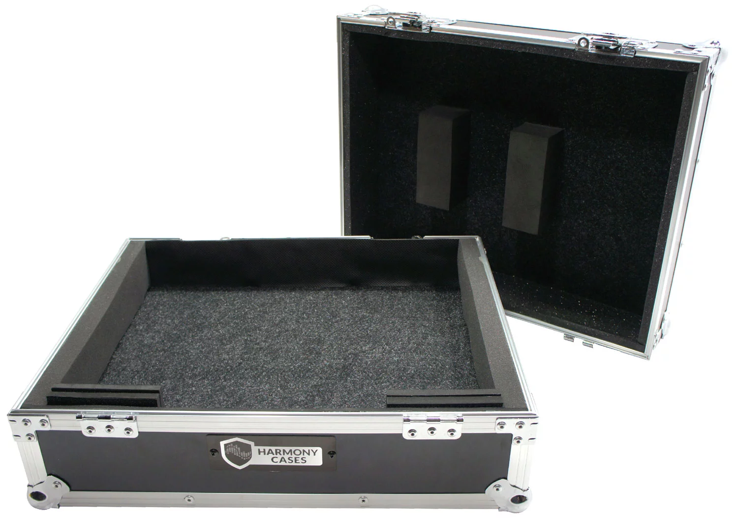 Harmony Cases HC1200BMKII Flight Foam Lined DJ Turntable 1200 Road Custom Case